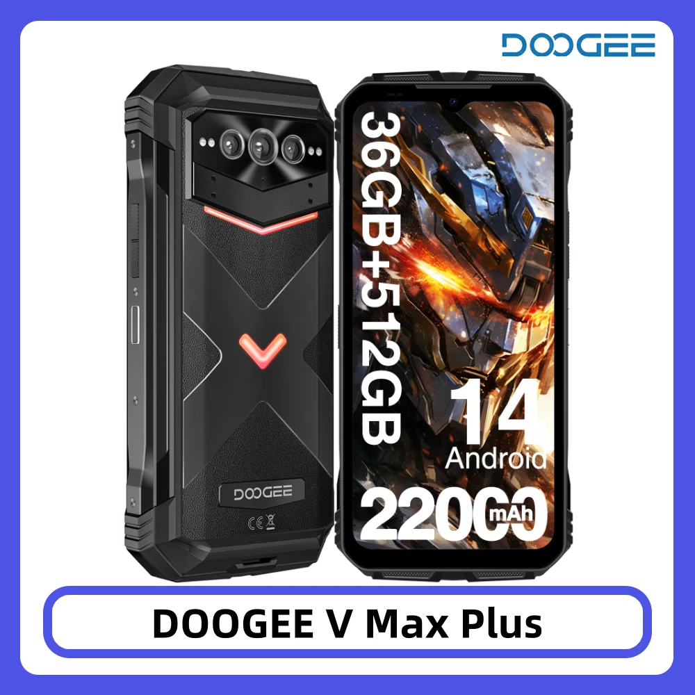 DOOGEE V Max Plus 5G Wytrzymały Telefon 6.58