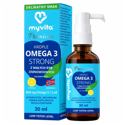 MyVita Omega-3 Strong Krople, 30 ml
