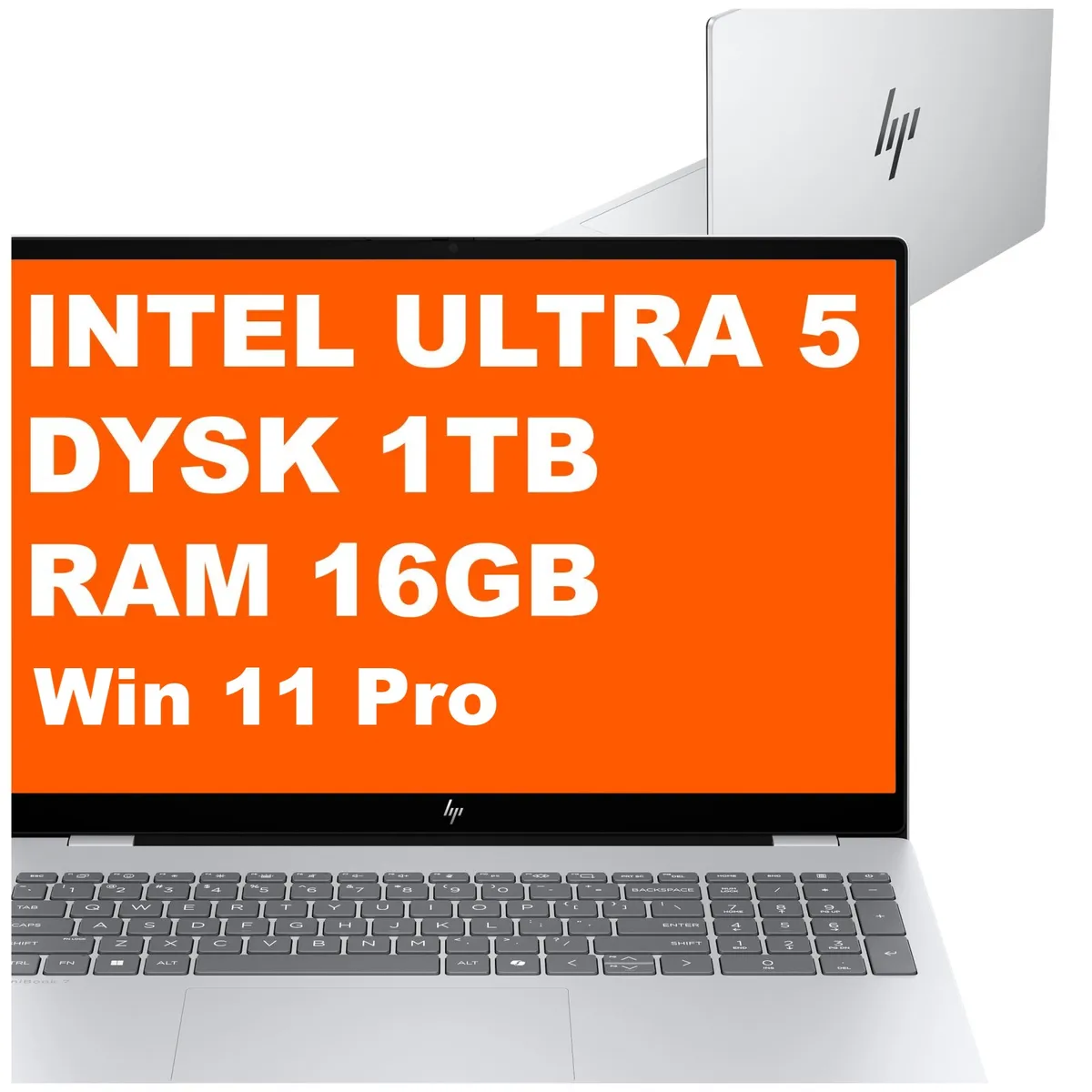 HP OmniBook 7 AI 16-ay0003na / BG3G9EA / Ultra 5 / 16GB/1TB / Intel Arc / 2k / Win 11 Pro / Srebrny BG3G9EA_16GB_1000SSD_W11P