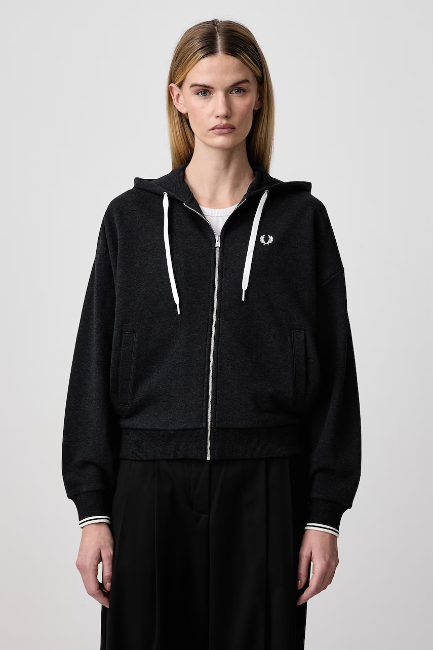 Fred Perry bluza rozpinana bawełniana dziecięca
