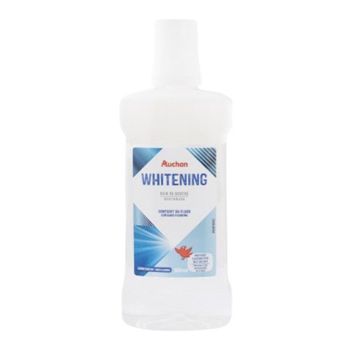 Płyn do płukania jamy ustnej wybielający Auchan 500 ml