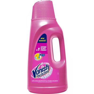 Vanish Oxi action odplamiacz do tkanin w płynie 2l 2000ml