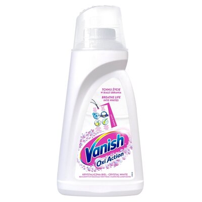 Vanish OXI ACTION WHITE ODPLAMIACZ DO BIELI W PŁYNIE 1L