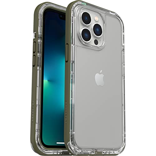 LifeProof na Apple iPhone 13 Pro, Etui odporne na upadek, kurz i śnieg, Next Series, Przezroczyste/Zielone