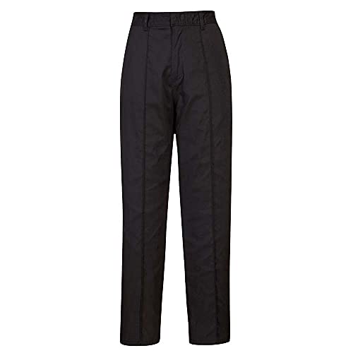 Portwest Portwest LW97 Spodnie Damskie z Elastycznym Pasem, Tall, Czarny, XXXL Rozmiar LW97BKRXXXL