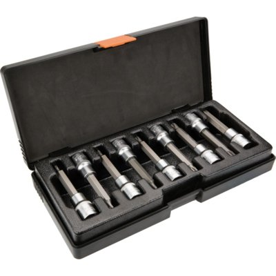 NEO-TOOLS S 08-708 Końcówki Torx na nasadce 100 mm, zestaw 9 szt.