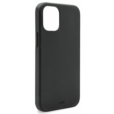 PURO ICON Anti-Microbial Cover - Etui iPhone 12 Pro Max z ochroną antybakteryjną (czarny)