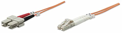 Intellinet Network Solutions Patchcord światłowodowy LC SC Multimode OM1 1m 471251