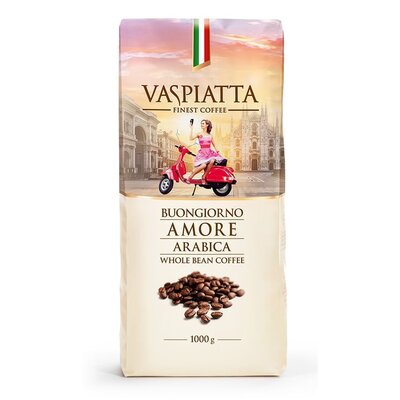 Vaspiatta Kawa ziarnista Buongiorno Amore 1 kg > NIE CZEKAJ Z PREZENTEM DO OSTATNIEJ CHWILI! JUŻ DZIŚ ZYSKAJ NAWET 10% RABATU!