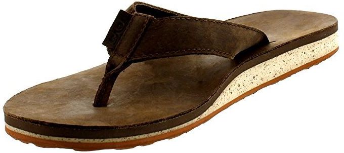 Japonki męskie Teva M'S Classic Flip Premium brązowe r.42 91009037-DKEA-9