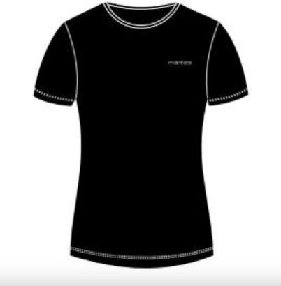 Martes Koszulka damska LADY BISIC czarna r. XL