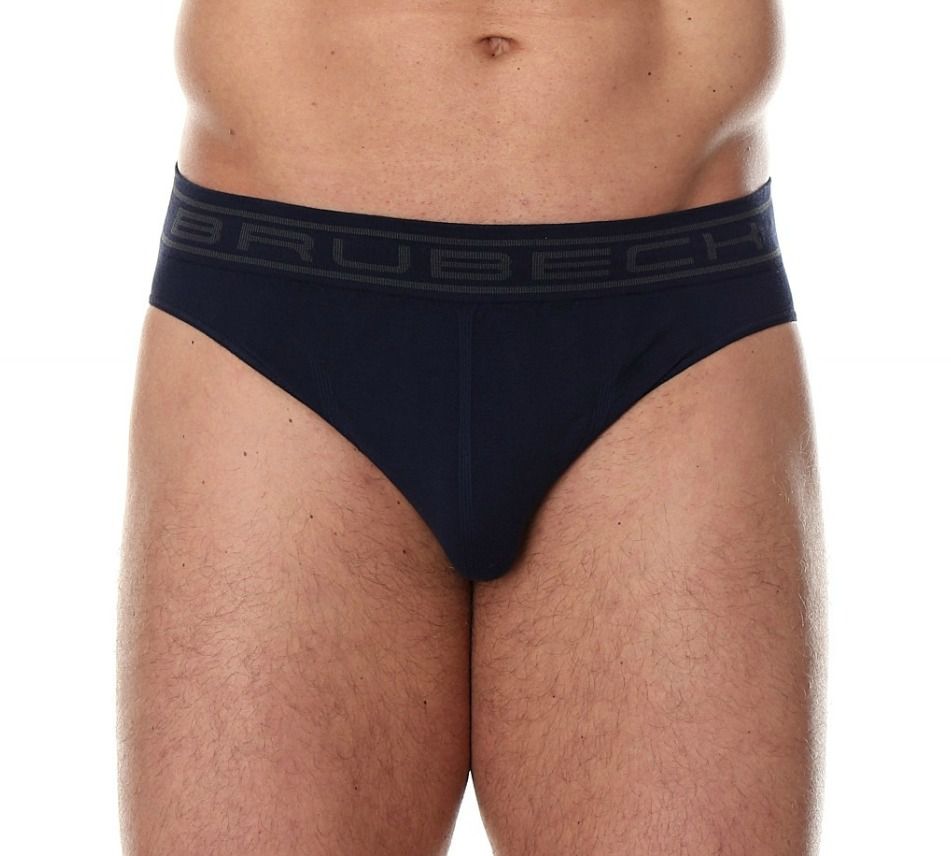 Brubeck Slipy męskie Comfort Cotton granatowe r. L BE00290A
