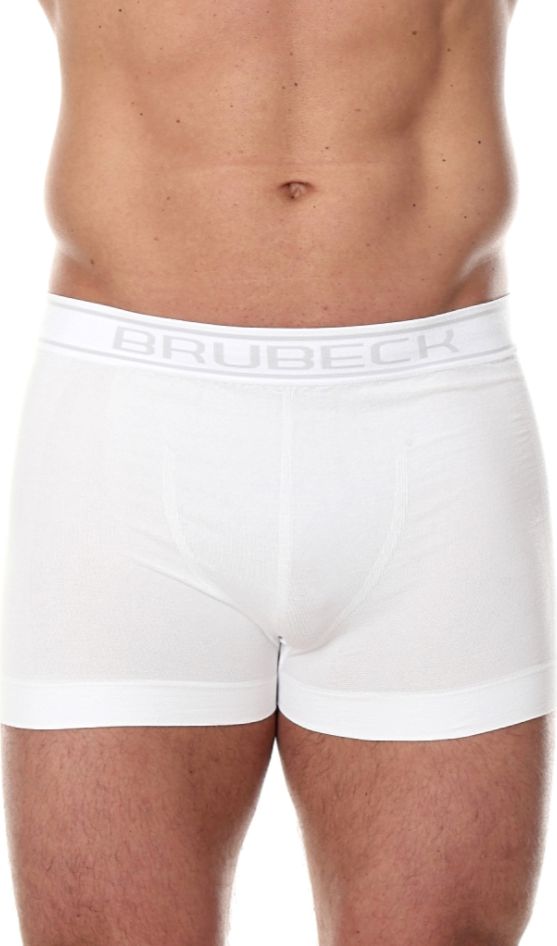Brubeck Bokserki męskie Comfort Cotton białe r. S BX00501A