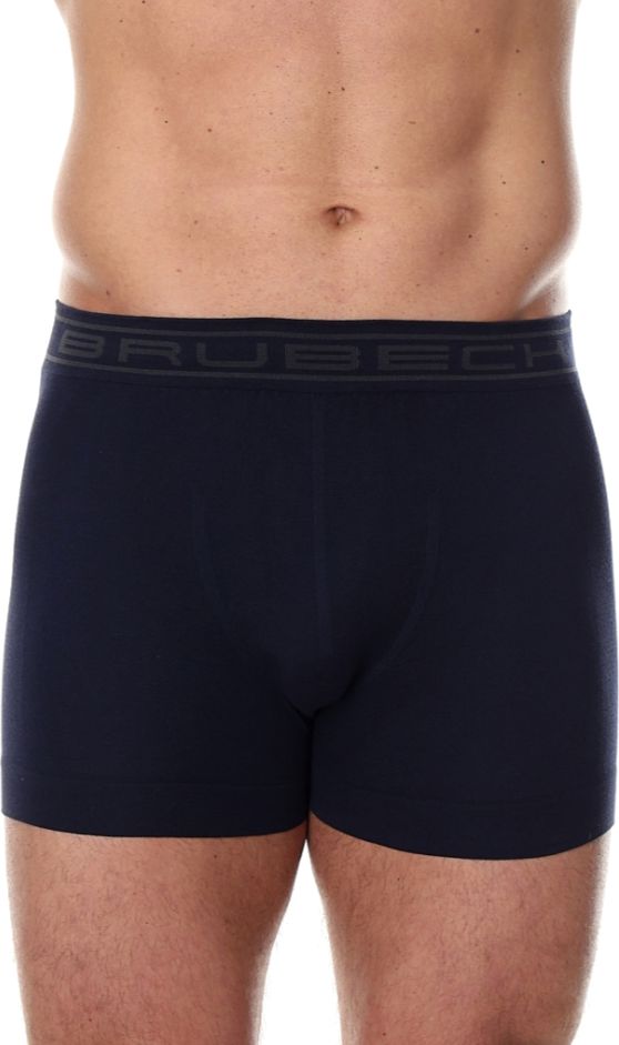 Brubeck Bokserki męskie Comfort Cotton ciemnografitowe r. S BX00501A