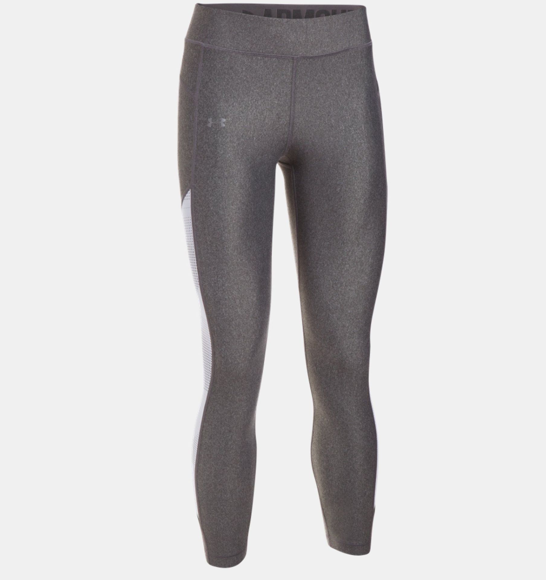 Under Armour Legginsy damskie HeatGear Armour Supervent Crop szare r. S 1300067-090