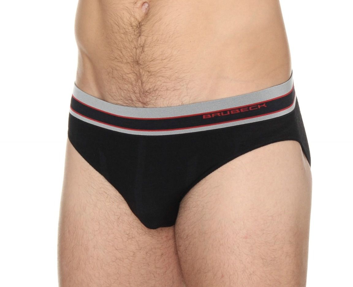 Brubeck Slipy męskie Active Wool czarne r. M BE10110