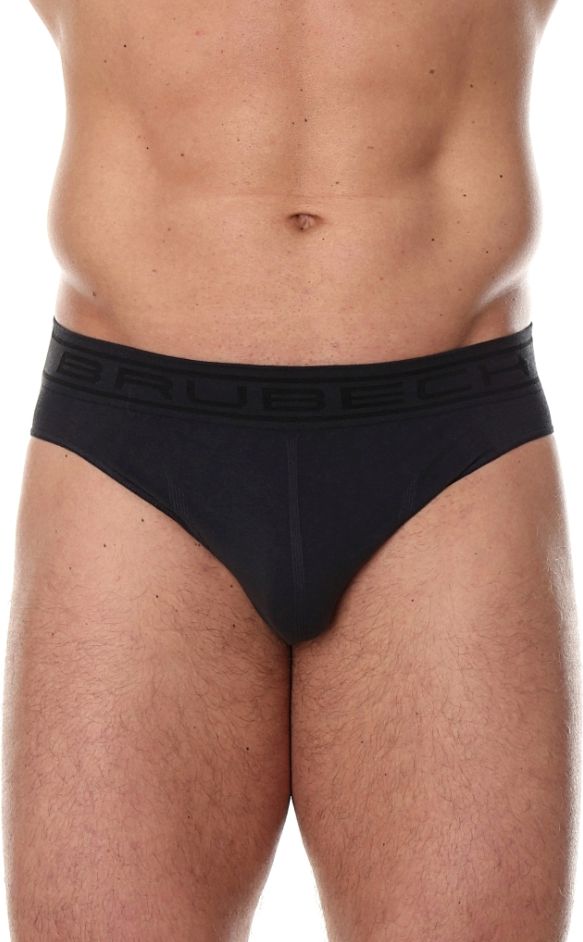 Brubeck Slipy męskie Comfort Cotton ciemnografitowe r. S BE00290A