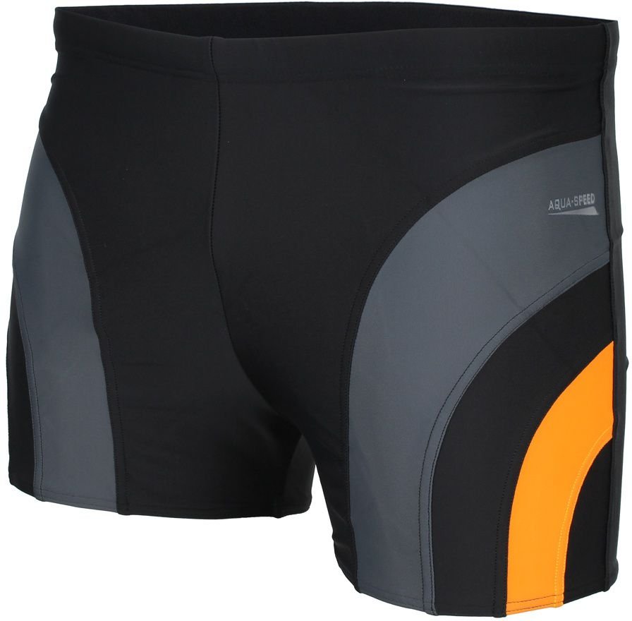 Aqua-Speed Szorty Kąpielowe Sasha Czarno - Szare r. 2XL