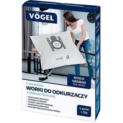 VÖGEL VÖGEL Worek do odkurzacza VÖGEL B02 Micro 4 sztuki)