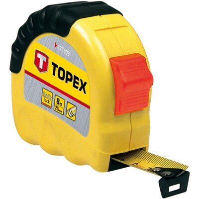 Topex Miara zwijana stalowa 8m x 25mm 27C308