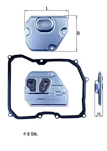Knecht Filtr hydrauliczny automatyczna skrzynia biegów HX 169KIT HX 169KIT