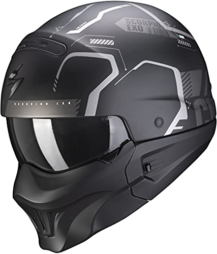 EXO-COMBAT EVO RAM Matt Black-Silver XXL