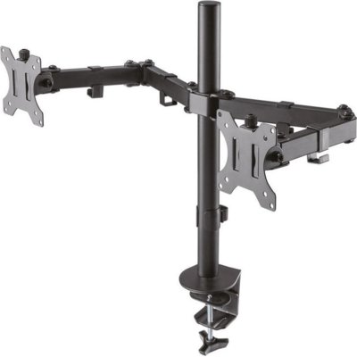 NewStar Uchwyt biurkowy na dwa monitory 10-32 FPMA-D550DBLACK TLNSTLAFD550DBL