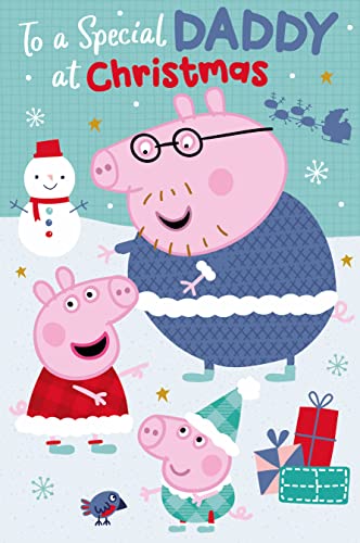 Oficjalna kartka świąteczna 'Peppa Pig Daddy'