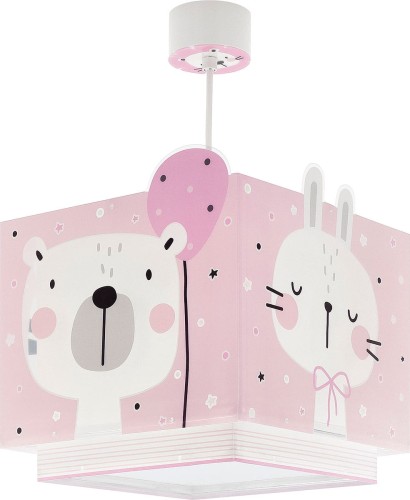 Dalber Baby Jungle lampa wisząca 1-punktowa różowa 63112S 63112S