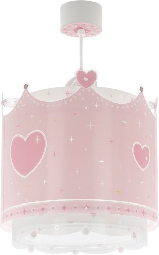 Dalber Little Queen lampa wisząca 1-punktowa różowa 61102 61102
