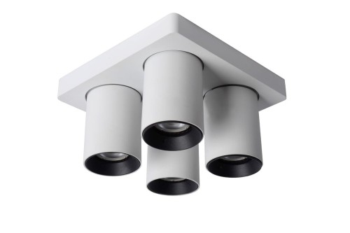 Lucide NIGEL Biały LED 4x5W DIM ściemnialny CRI95 4xGU10 Spot 09929/20/31