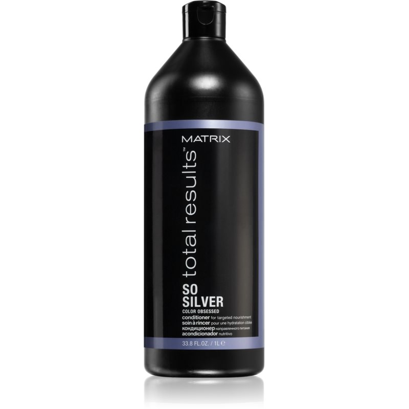 Matrix Total Results Color Obsessed SoSilver | Odżywka pielęgnująca włosy rozjaśniane i blond 1000ml