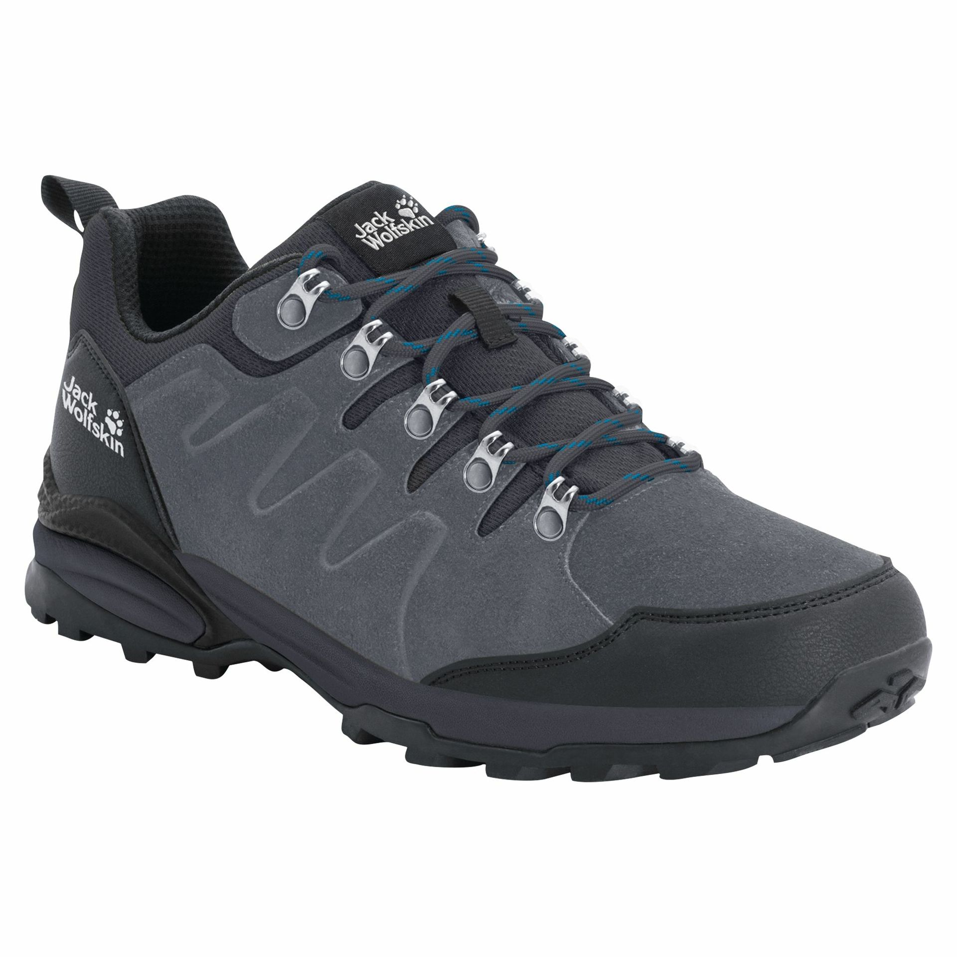 Jack Wolfskin Buty turystyczne męskie REFUGIO TEXAPORE LOW M grey / black