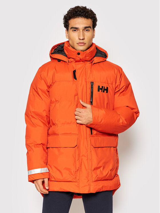 Helly Hansen Kurtka puchowa Tromsoe 53074 Pomarańczowy Regular Fit