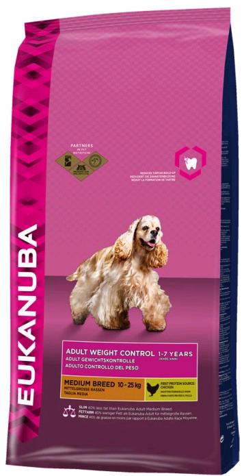 Eukanuba Adult Medium Breed Weight Control 3kg