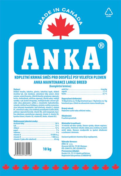 ANKA Maintenance Large Breed