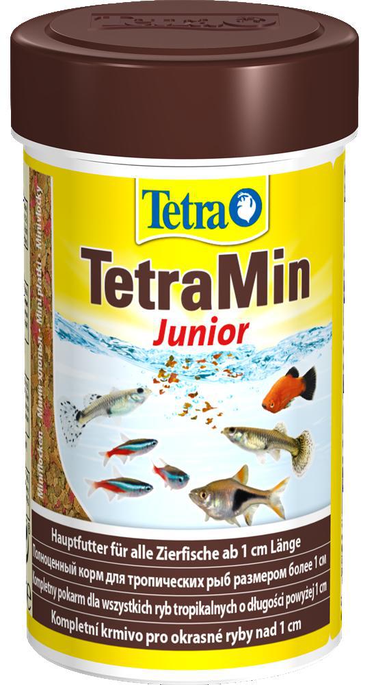 Tetra min Junior 100Ml - Dla Młodych Ryb Do 1Cm Długości