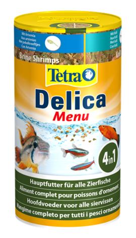 Tetra naturalna karma (dla ryb ozdobnych, krylów Daphnii, pchłych wodnych Brine Shrimps Bloodworms czerwone larwy komarów), różne rodzaje i rozmiary