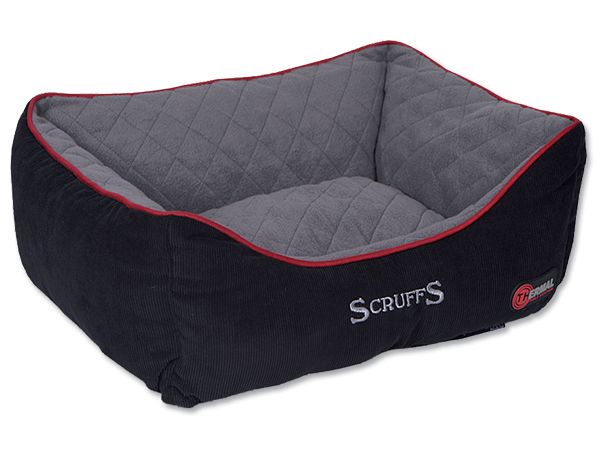 Scruffs Łóżko BOX termiczna BED czarny