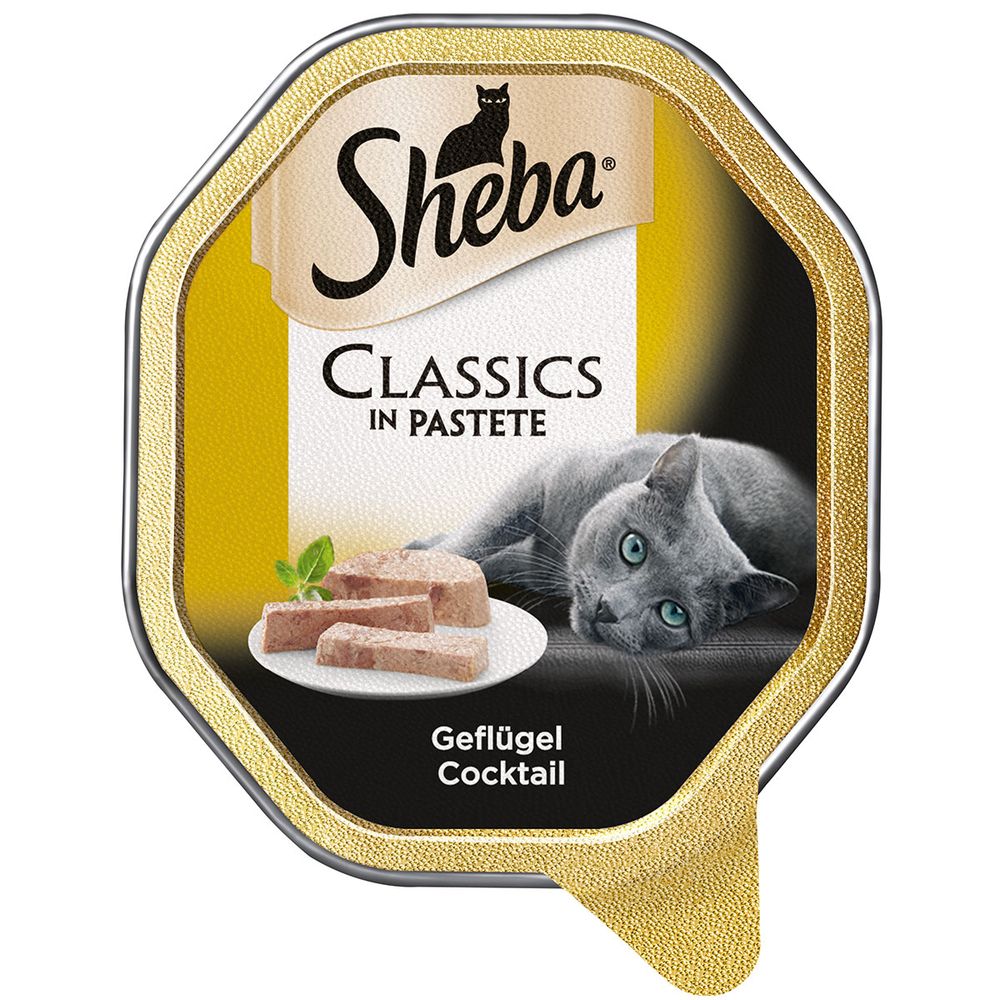 Sheba Pate Koktajl drobiowy Tacka 85g