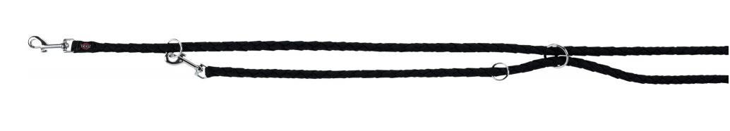 Trixie Smycz regulowana Cavo LXL 2.00 m/o 18 mm czarna [TX-143601]