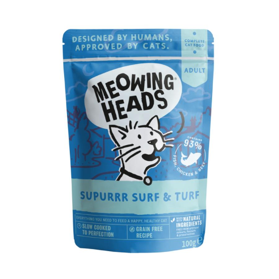 Meowing Heads  saszetka  SURF & turf