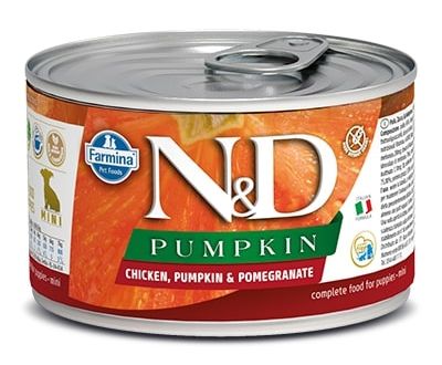 N&D dog GF PUMPKIN konz. PUPPY MINI chicken/pomegranate