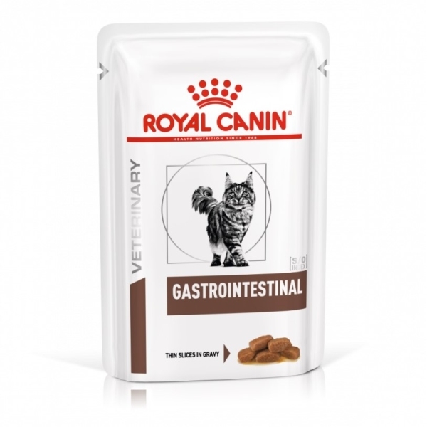 Royal Canin Veterinary Diet Veterinary Diet Feline Gastro Intestinal saszetka 85g Veterinary Diet |DLA ZAMÓWIEŃ + 99zł GRATIS!