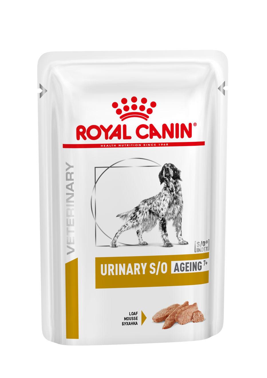 Royal Canin Veterinary Diet Royal Canin Veterinary Diet Canine Urinary Ageing +7 saszetka 100g MS_16417