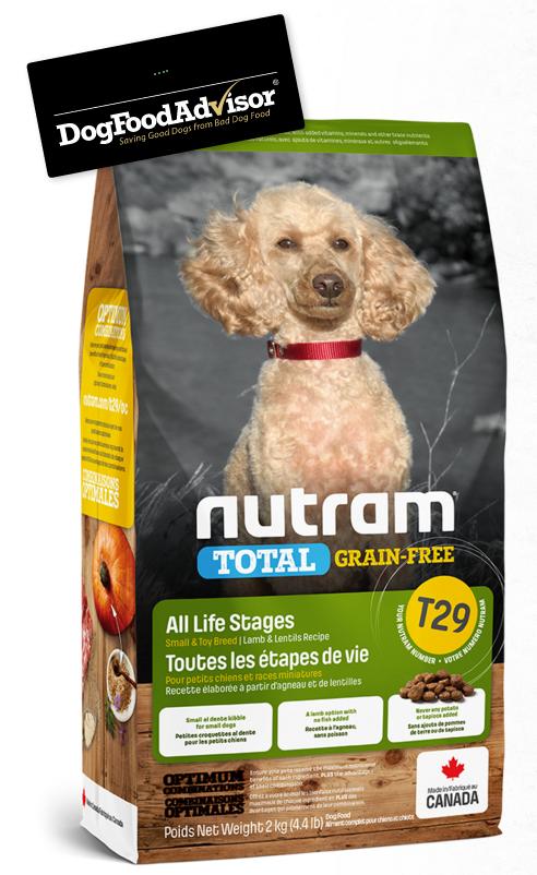 NUTRAM dog T29 - TOTAL GF SMALL lamb/lentils