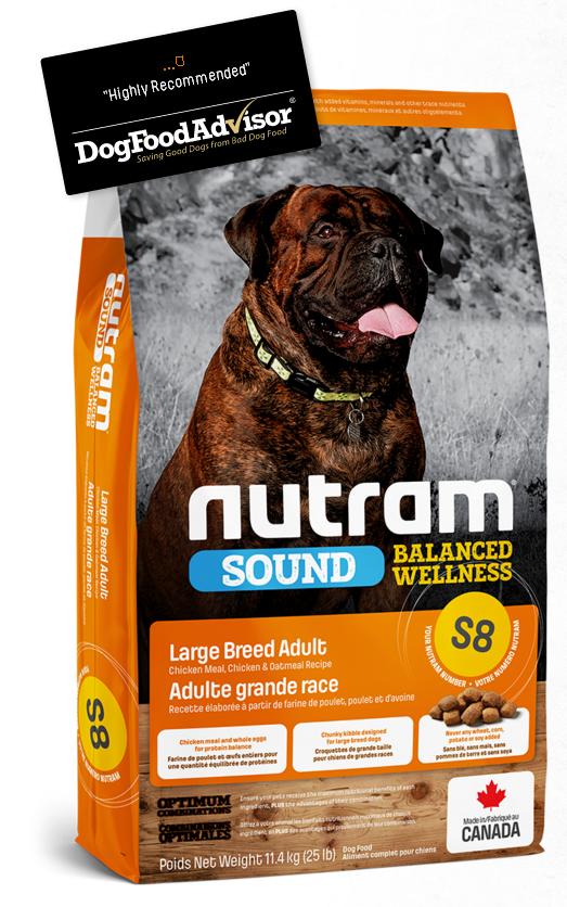 NUTRAM dog   S8 -  ADULT  LARGE