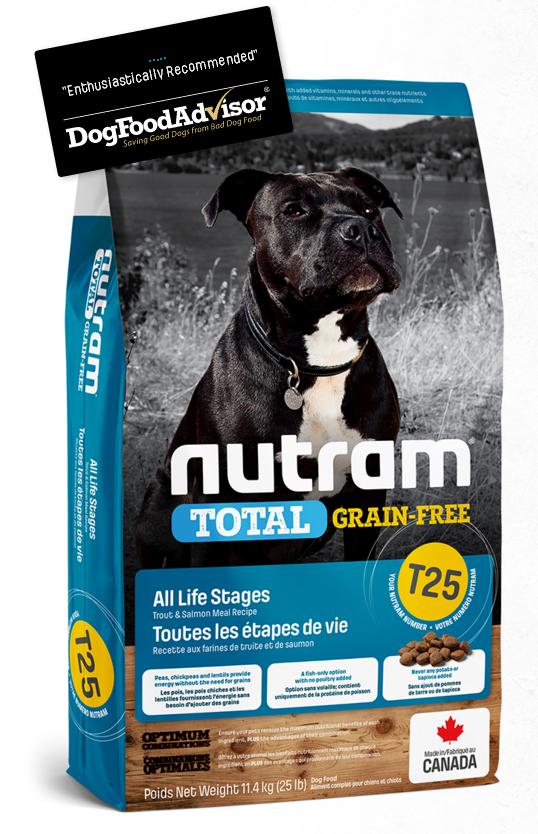 NUTRAM dog T25 - TOTAL GF  SALMON/trout