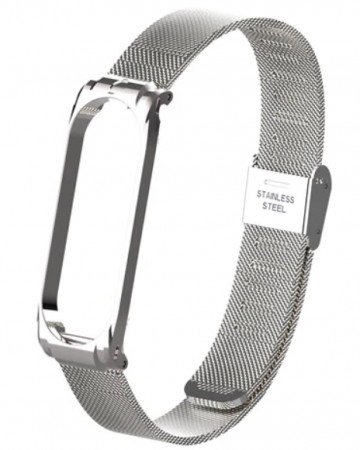 BRANSOLETA MILANESE DO XIAOMI MI BAND 3 / MI BAND 4