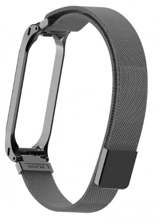 BRANSOLETA MILANESE DO XIAOMI MI BAND 3 / MI BAND 4 MAGNES